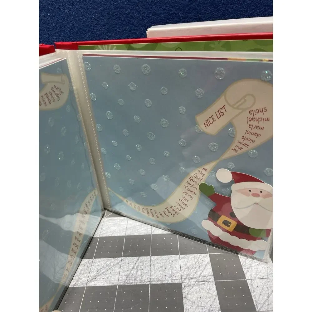 Hallmark Christmas Instant Scrapbook Unused 20 Embellished 6x6